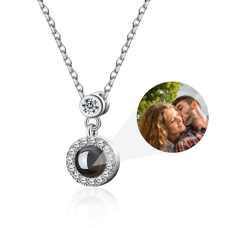 Halo Round pendant